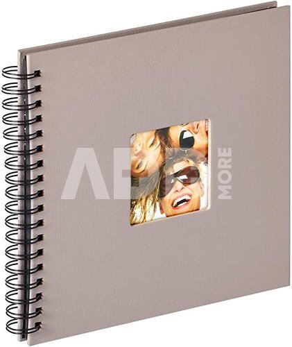 Walther Fun grey Spiral 26x25 40 black Pages SA108X