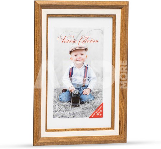 Photo frame Action 2 10x15, brown/white