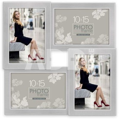Zep Photo Frame S4044 Olimpia Silver 4Q 4x10x15 cm