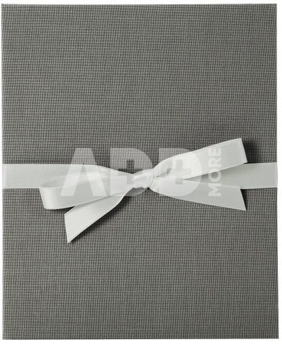 Albumas GB 68825 Leporello Bella Vista grey 16x19 cm | kampučiai/lipdukai | max 13x18 10 | juodi lapai [V]