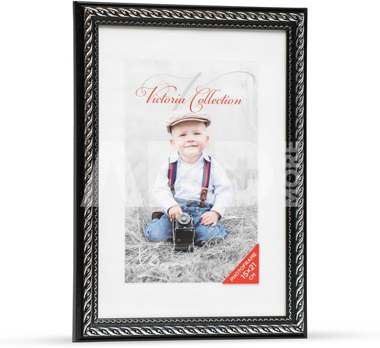 Photo frame Action 4 15x21, black/silver