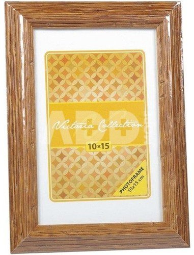Photo frame Velvet 10x15, light brown