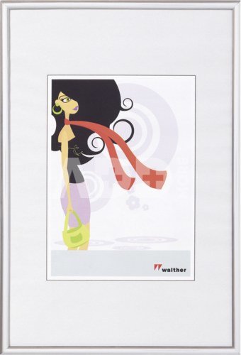 Walther New Lifestyle 10x15 plastic frame silver KV015S