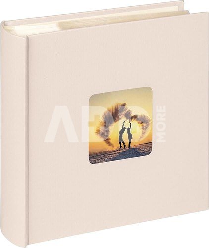 Albumas WALTHER ME-110-W Fun cream white 10x15 200, balti lapai | kišeninis | knyginio rišimo | viršelyje keičiama nuotrauka