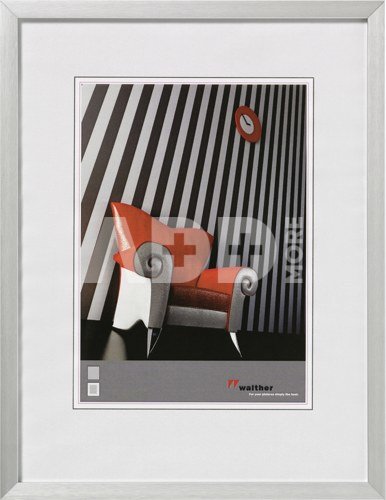 Walther Chair DIN A4 21x29,7 Aluminium silver AJ130S
