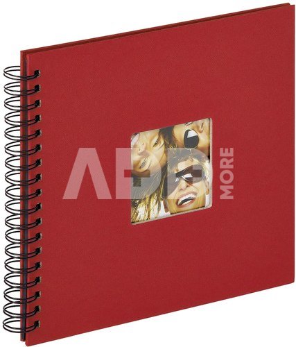 Walther Fun red Spiral 26x25 40 black Pages SA108R