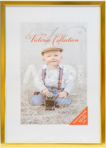 Photo frame Aluminium 15x21, gold