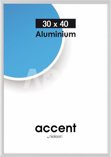 Nielsen Accent 30x40 Aluminium silver matt 52424