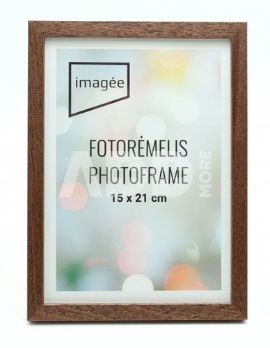 Rėmelis 15x21 med AJUS 1313-19 rudas | 13 mm