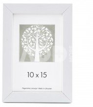 Rėmelis 40x50 med Bela 1201996 plexi White | 18mm
