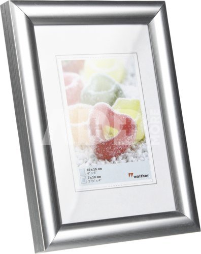 Walther Trendstyle silver 10x15 plastic frame KP015S