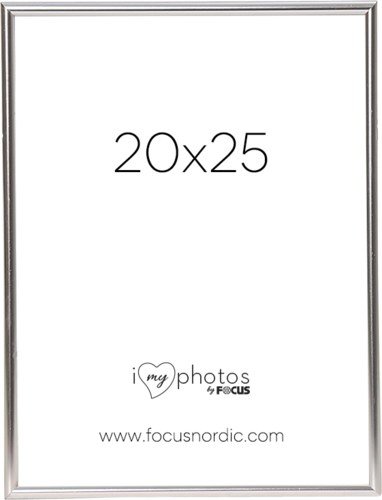 Focus Can-Can Shiny Silver 20x25