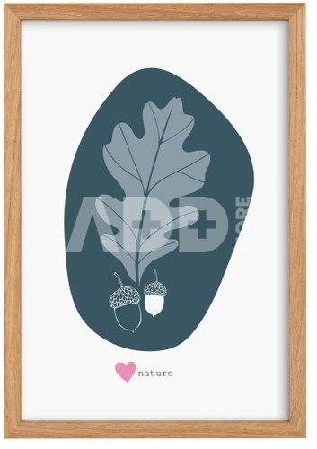 Rėmelis GOLDBUCH 900175 Solid oak nature 20x30 medinis| 12 mm