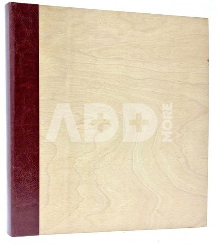 Albumas GED DBCS20 WOODBROWN 24x29/40psl | kreminiai lapai | kampučiai/lipdukai | knyginio rišimo