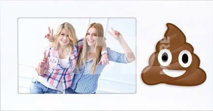 Rėmelis PW5046 10x15 EMOJI med