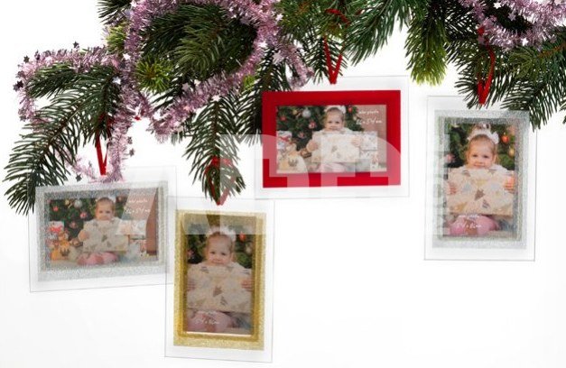 Rėmelis KPH 2761 Hanger XMAS 8,6x5,4cm Silver