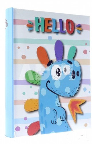 Albumas GED B46200 HELLO BLUE 10x15 200 | kišeninis | knyginio rišimo