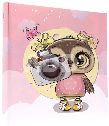 Albumas GED B46500/5 CAMERA OWL PINK 10x15 500 | kišeninis | knyginio rišimo
