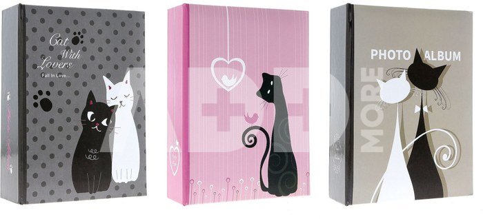 Albumas GED MM46100 BLACK&WHITE 10x15 100 | kišeninis | klijuotas