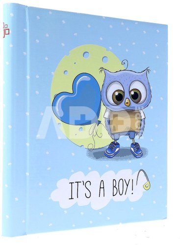 Albumas GED DRS30 OWL BLUE 22.8x28 cm | 60 magnet psl | spiralinio rišimo