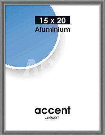 Nielsen Photo Frame 51325 Accent Steelgrey 15x20 cm