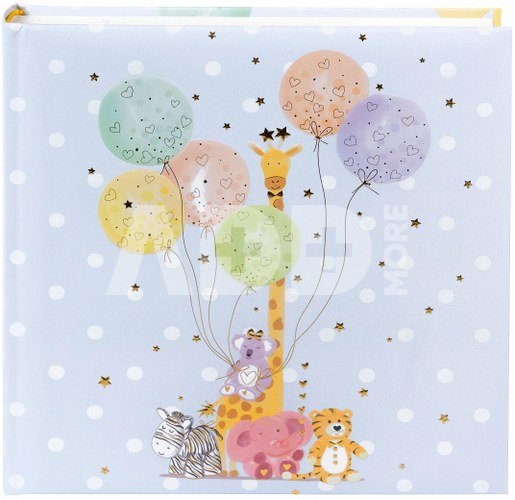 Albumas GOLDBUCH 24403 Balloon Party 25x25/60psl | kampučiai/lipdukai | knyginio rišimo | balti lapai