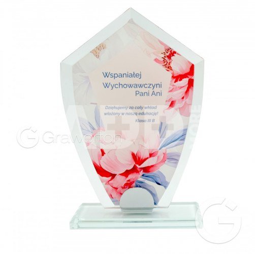 Rėmelis Premio ALFa stiklinis apdovanojimams didelis 10mm|894381