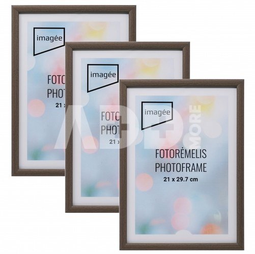 Rėmelių komplektas IMAGEE 21x30 3 vnt plast ąžuolas |14mm