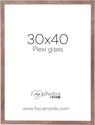 Focus Soul Walnut veneer 30x40 Plexi