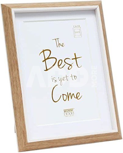 Deknudt S46WG4 P1 Resin 18x24 nature/white with Passepartout