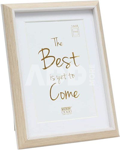 Deknudt S46WG3 P1 Resin 20x30 nature/white with Passepartout