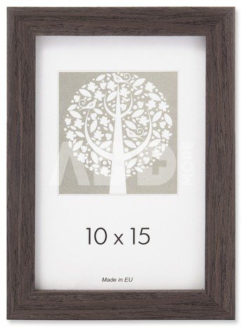 Rėmelis 10x15 med VENEER 1204225 rudas| 15mm
