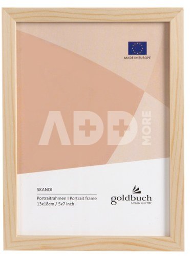 Rėmelis 13x18 med SKANDI naturalus 12 mm