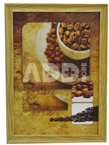 Rėmelis 15x21 plast 139-891 rudas šv [E] | 20mm