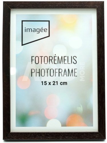 Rėmelis 10x15 med AJUS 1313-26 t.rudas | 13 mm