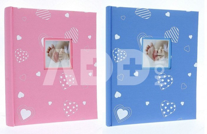 Albumas GED DBCS20 BABYHEART 24x29/40psl | kreminiai lapai | kampučiai/lipdukai | knyginio rišimo | max 10x15 80