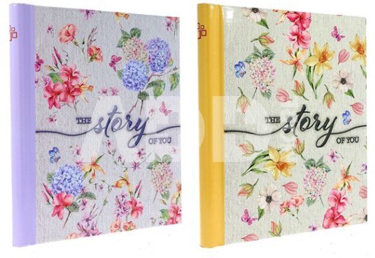 Albumas GED DRS30 FLOWER STORY 22.8x28 cm | 60 magnet psl | spiralinio rišimo