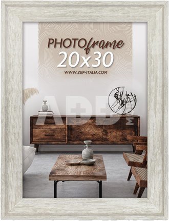 Zep Photo Frame RT534W Torino White 30x40 cm