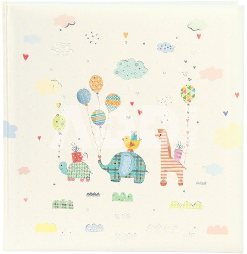 Albumas GOLDBUCH 15469 Animal Parade 30x31/60psl, balti lapai | kampučiai/lipdukai | knyginio rišimo
