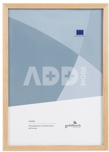 Rėmelis 21x30 med SKANDI naturalus 12 mm