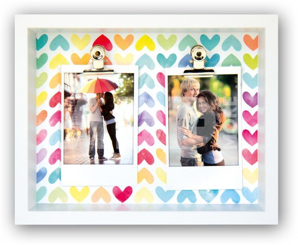 Rėmelis GOLDBUCH TD19H Funny Heart med 2 x 10x15