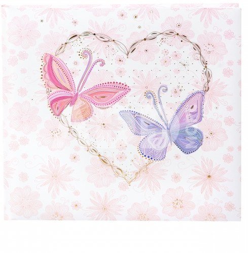 SVEČIŲ KNYGA GB 50165 Hearts of Flowers/together 25X23,5 176psl