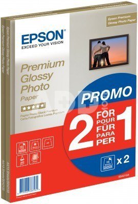 Epson Premium Glossy Photo Paper A 4, 2x 15 Sh., 255 g S 042169