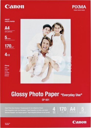 Canon GP-501 A 4, glossy 210 g, 5 sheets