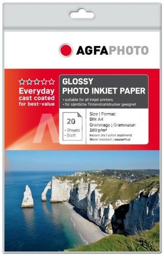 Agfaphoto photo paper A4 Everyday Glossy 180g 20 sheets