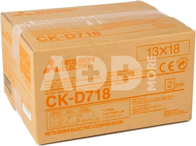 Mitsubishi CK-D 718 13x18 cm 2x 230 Prints