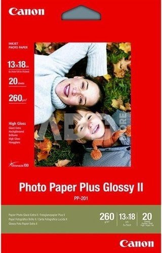 Canon PP-201 13x18 cm 20 Sheets Photo Paper Plus Glossy II 275 g