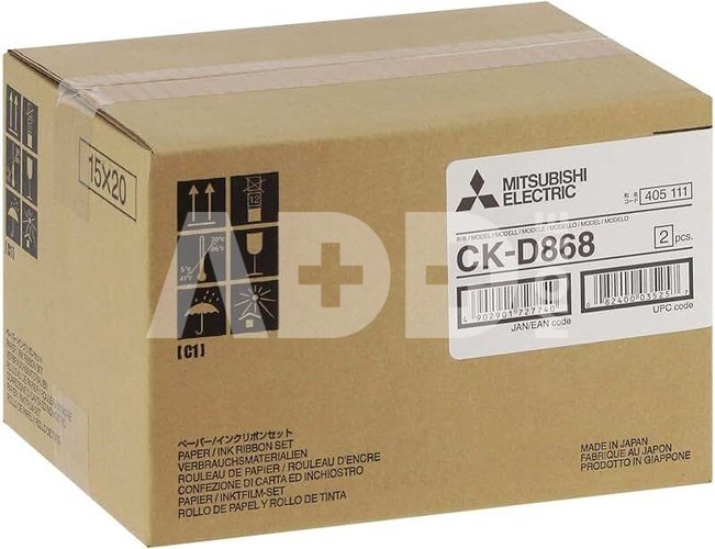 Mitsubishi CK-D 868 10x15 cm 2x 430 Prints