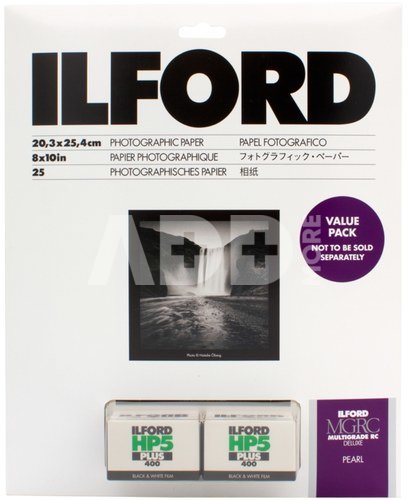 Ilford Multigrade RC deluxe Pearl valuepack incl HP5 Plus films