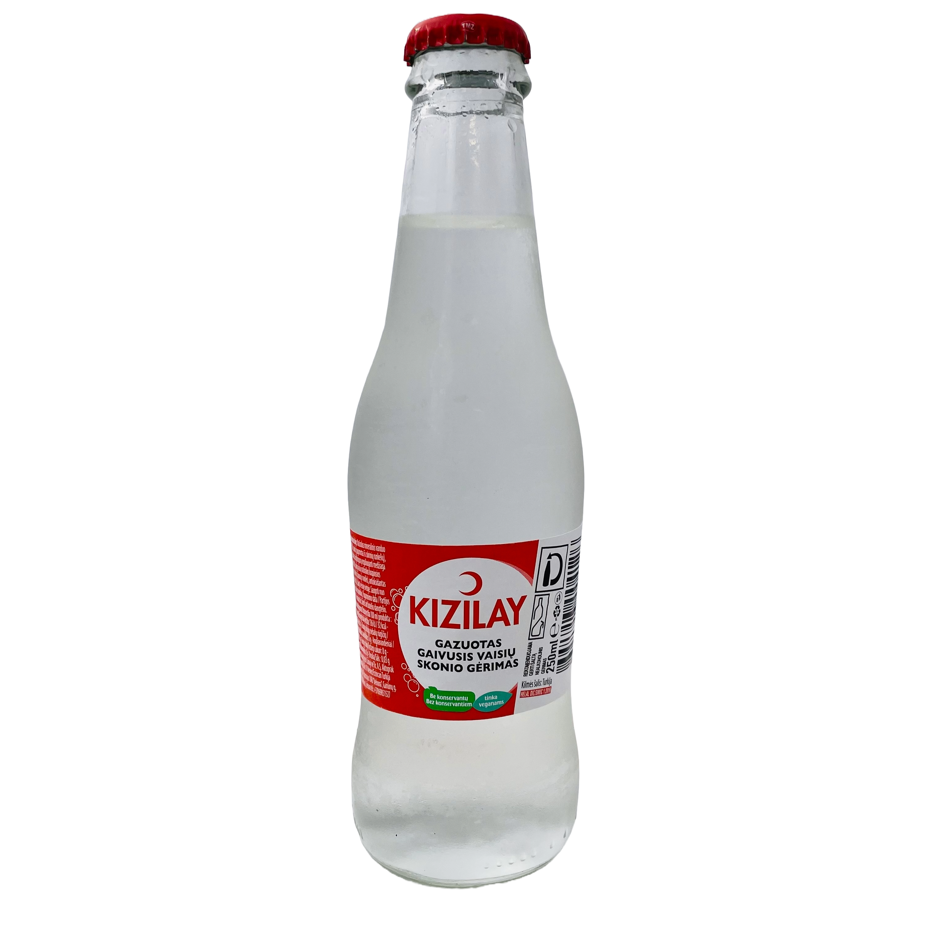 KIZILAY Gazuotas vaisių skonio gėrimas, 250ml